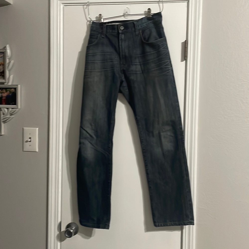 Express Rocco Slim Fit Skinny Leg Jeans -  Men | Color: Blue | Size: 36x30